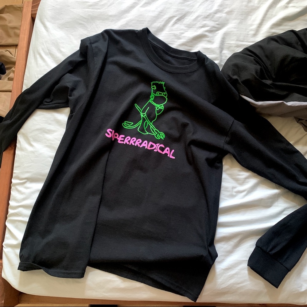 SUPERRRADICAL RARE COVID 19 BART SHIRT